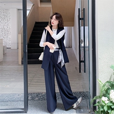 新款，马甲两件套送丝巾2B113-2519-P185-K278，女装套装/套裙，2B113