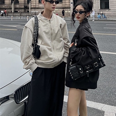 秋季美潮情侣棒球服夹克外套A428特P69，男装夹克，电商A309