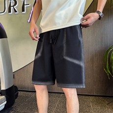B340DK391P5878店主风小伙风高品质直筒撞色五分裤短裤，男装牛仔裤，电商B340