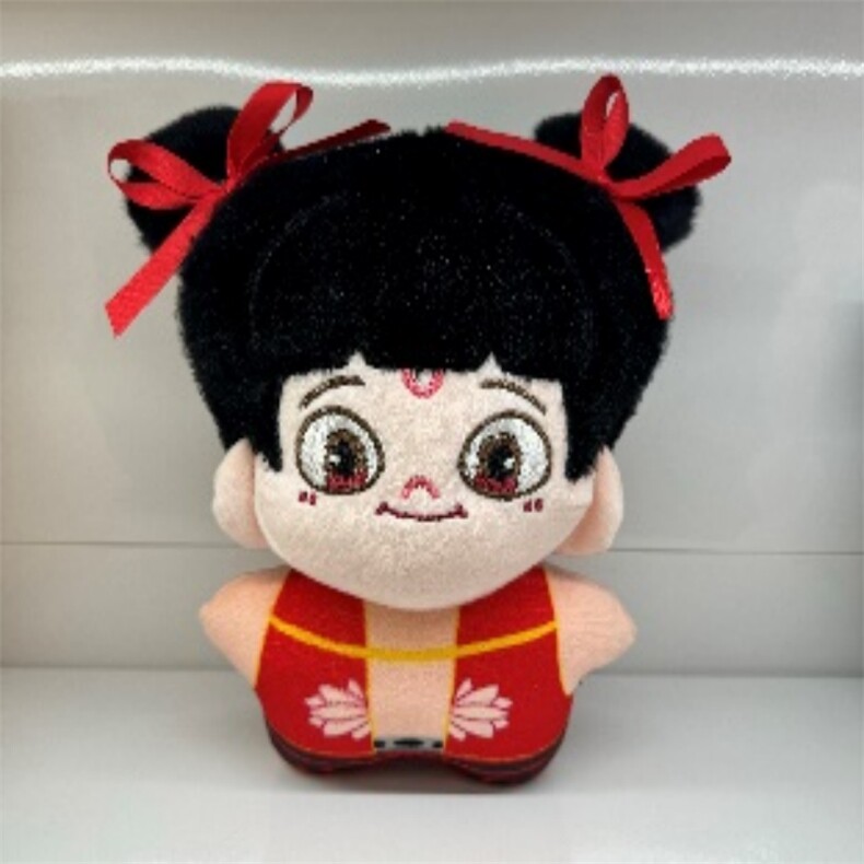 哪吒可爱精品毛绒八寸娃娃机公仔玩偶玩具，翔家毛绒玩具厂