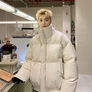 冬季短款pu皮 棉服 面包服棉衣 外套 MY258 直播图片
