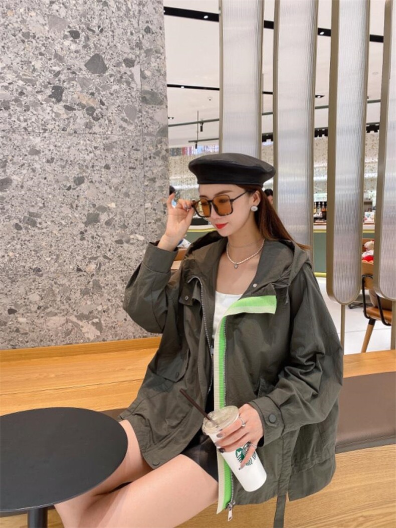 秋季新款风衣外套，女装风衣，魅丽女孩