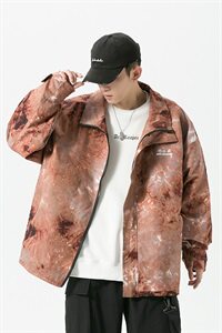 【】A003-HJ5118-P95新款满印绚丽时尚男士夹克 无影墙图片