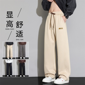 2025新款男士休闲长裤秋季宽松直筒运动休闲长裤Z6915-P40图片