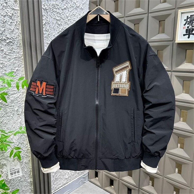 潮牌美式夹克外套男春秋季新款时尚棒球服夹克外套JK96008-P60,男装夹克,星座208-5