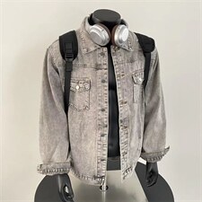 2026美式水洗做旧牛仔夹克ins潮牌复古设计感小情侣外套W017-P55，男装夹克，电商B245