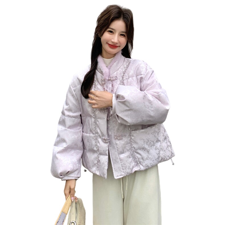 新品5665-P315-K478-90绒风羽绒服,女装羽绒服,2C275