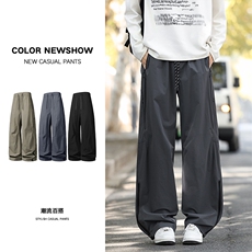 软壳防泼水速干弯刀冲锋裤男春季运动户外裤子K02610-P50，男装休闲裤，星座308B-2