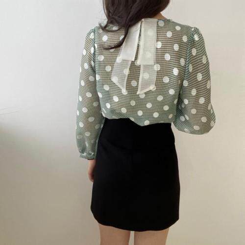 小格子波点小衫，其它，土布鱼