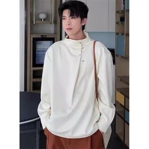 [006]休闲衬衣男款秋冬套头百搭宽松衬衫韩系上衣A079-CS29-P45图片