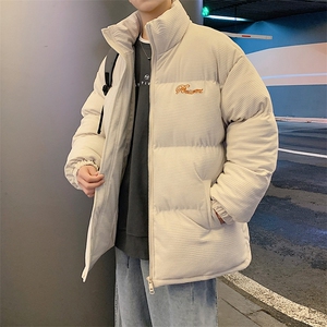 港风潮牌新款宽松立领卸韩版潮流保暖棉衣M089-P90控129图片