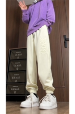 束脚休闲裤百搭宽松舒适春秋大码长裤A061-W9737-P35，男装休闲裤，电商A061
