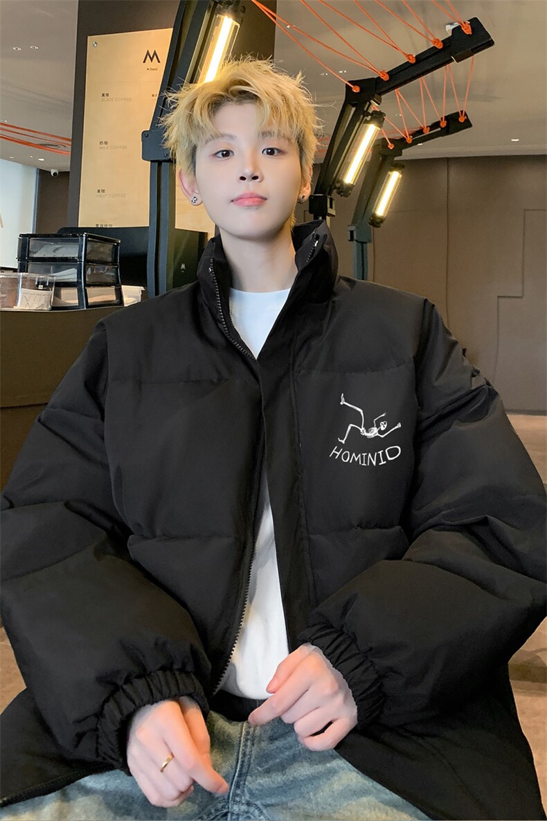 ！2025秋冬新款男士立领棉衣加厚保暖棉服外套MY305特P55,男装棉衣,电商B220