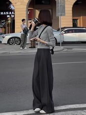 新款女装圆领百搭宽松羊毛衫羊毛时尚保暖上衣，女装羊毛衫，恩泰羊绒