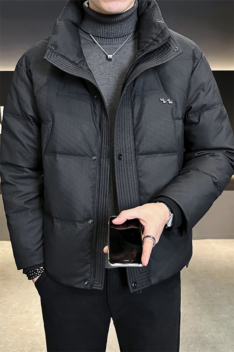 皮羽绒服男冬季2024新款加厚防寒服外套A313-8838-P215控价298,男装羽绒服,电商A313