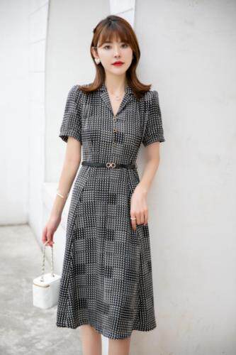 现货供应：南韩丝连衣裙M一XXL，女装连衣裙，拉思维加丝