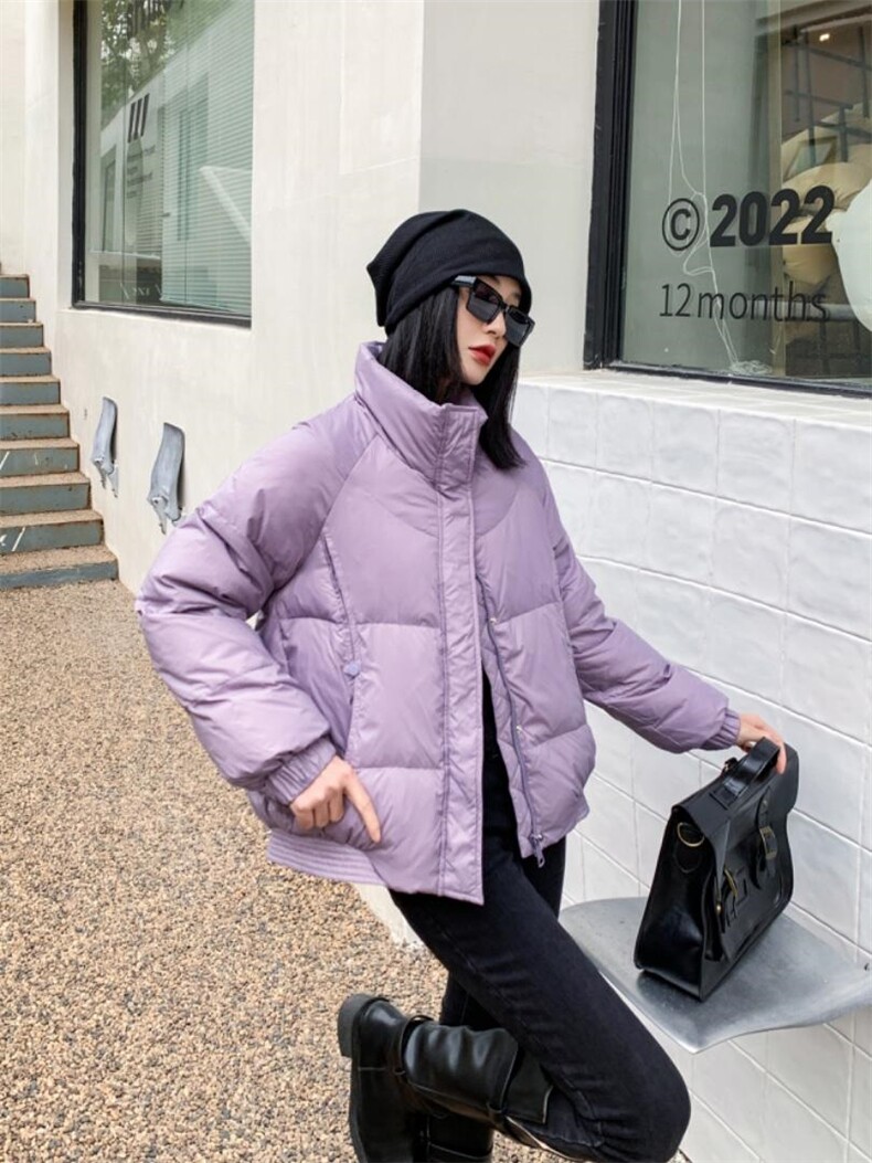 90白鸭绒，时尚羽绒服，女装羽绒服，佳伶百色