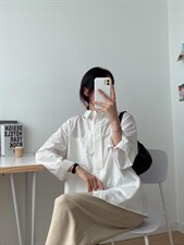 【现货】2022早春新款飘带衬衫，女装衬衫，FMV(1F)