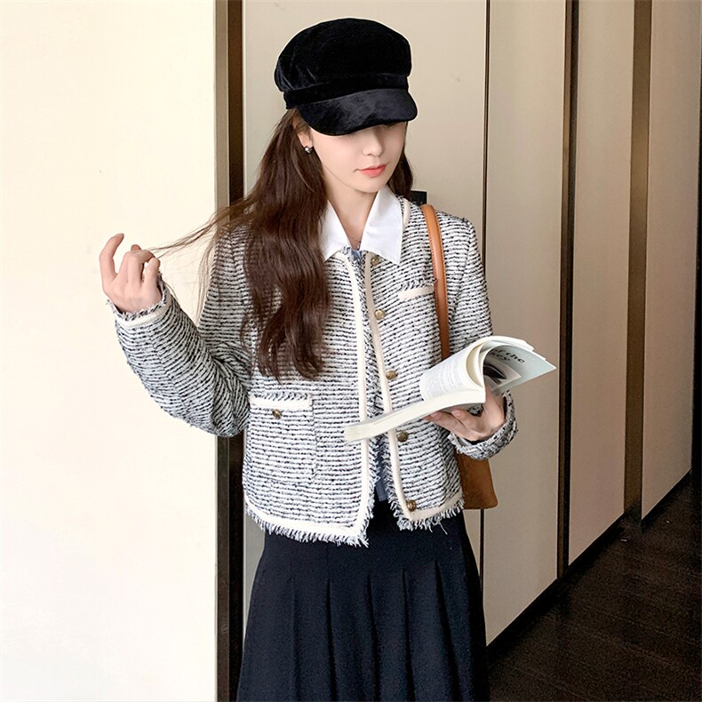 2023早秋小香新款【现货】082-3696-P135K188,女装短外套,浙宝192（原082）