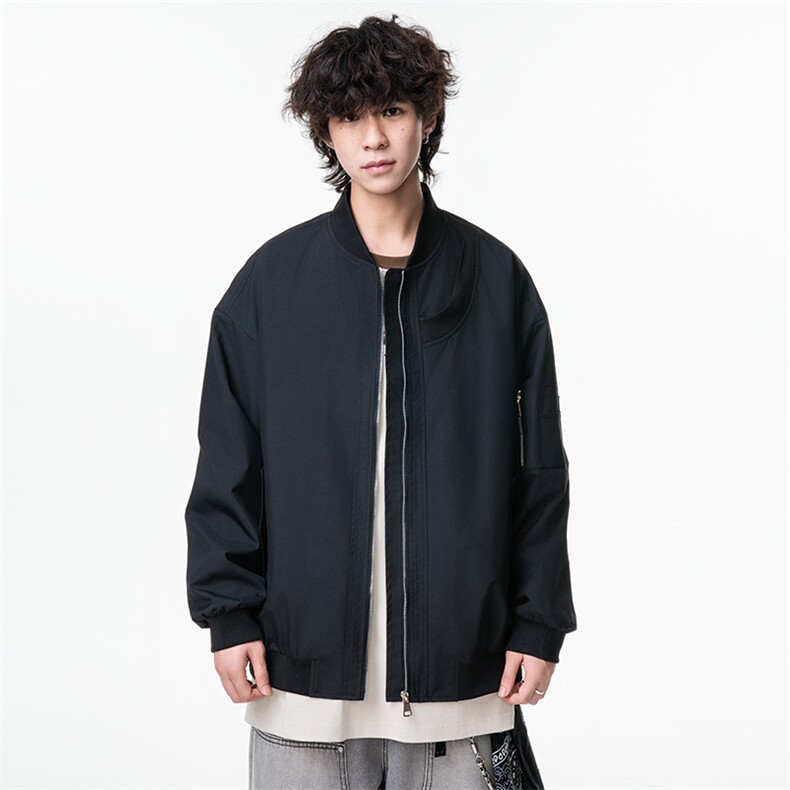 特批光板得物\唯品\抖音二开高品质时尚宽松夹克外套G8956P60,男装夹克,电商A247B