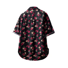 1短袖衬衫男+短裤男套装男聚酯纤维M-5XL大码TZ78702P50控98，男装牛仔裤，星座226-2