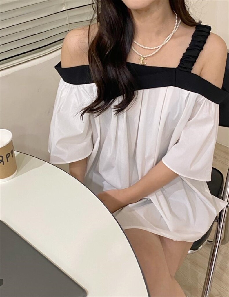 夏季新款吊带设计感小衫，女装背心吊带，唇蔻