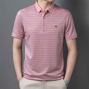 POLO衫男上衣半袖男装衣服男士体恤衫T恤潮牌休闲翻领爸爸短袖男