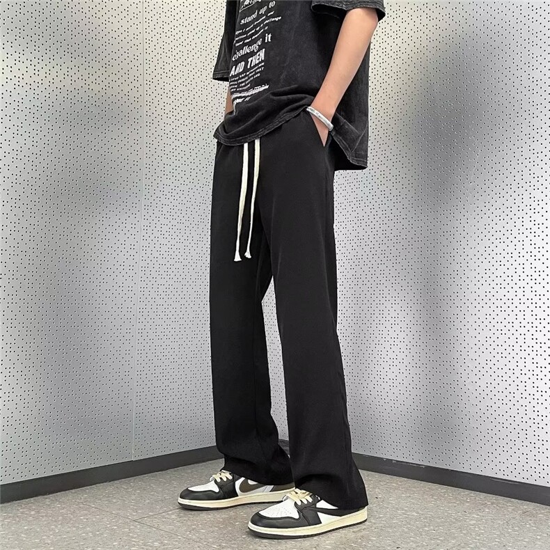男春夏新款青少年时尚后纽扣休闲裤SK508P33图片