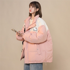 中性风23冬季时尚百搭卡通印花棉服外套TPMY64301特批P85控138，男装棉衣，电商A268