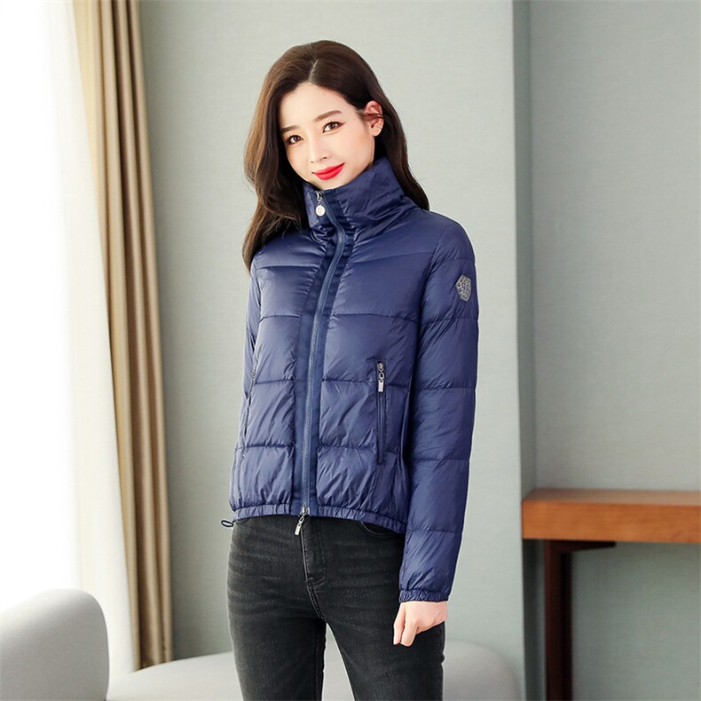 且可ChillCozy 冬眠 90白鸭绒0压感轻盈加厚连帽羽绒服/三星鹅绒图片