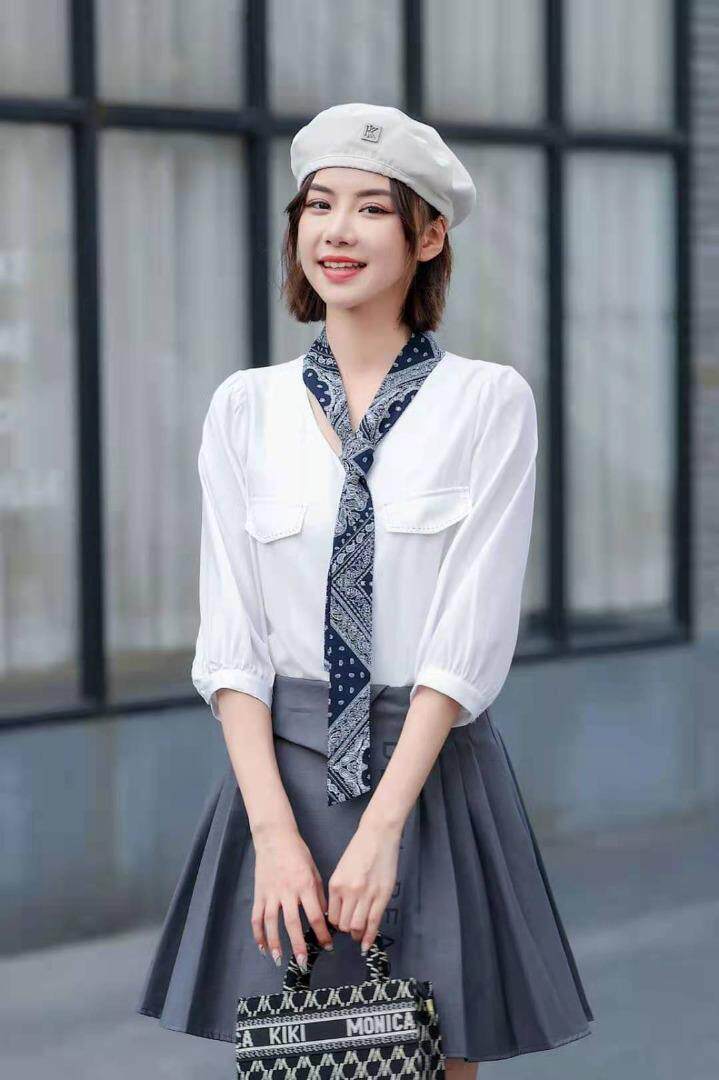 秋季新款，白搭时尚款小衫，其它，伊然