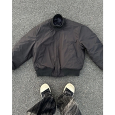 网图加厚夹棉夹克双开拉链防水潮牌棉衣外套M2527-P78，男装夹克，星座1213