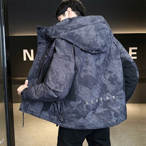 标50绒 冲锋衣羽绒服男连帽三防面料保暖Y8616-P235 控券后 298图片