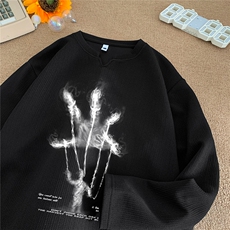 大图自动【有货】V领卫衣C403A-CT25160V-P35，男装卫衣，电商C403A