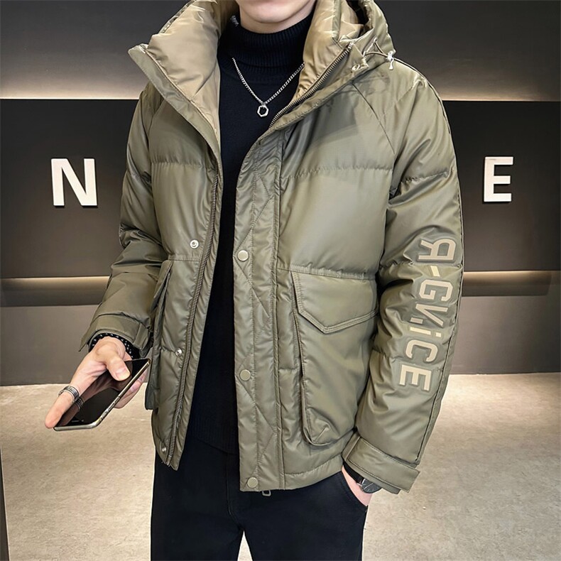 6645P165冬季男士新款立领时尚短款字母情侣羽绒服店主风,男装羽绒服,星座414（原B263）