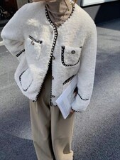 皮毛一体香风外套，其它，ZMZF