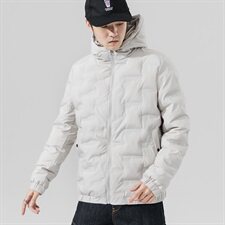 2020冬季新款日系大码加厚休闲保暖棉衣连帽外套男M733-P85，男装棉衣，电商A001