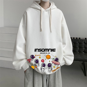 连帽卫衣男大码运动服帽衫外套WY2228-P35 加绒款-P40图片