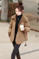 时尚气质短款羽绒服2023年冬季新款系带修身显瘦外套白鸭绒，女装羽绒服，润尚靓点