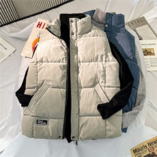 情侣男女同款潮流休闲宽松流行保暖加厚棉马甲B760-P55【特价】，男装棉衣，电商A007