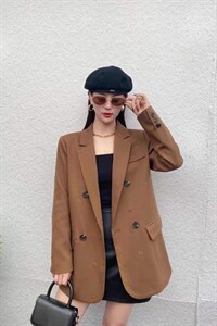春装新款韩版休闲刺绣款西装图片