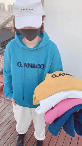 秋季新款带帽卫衣，女装卫衣/绒衫，E·贝空间