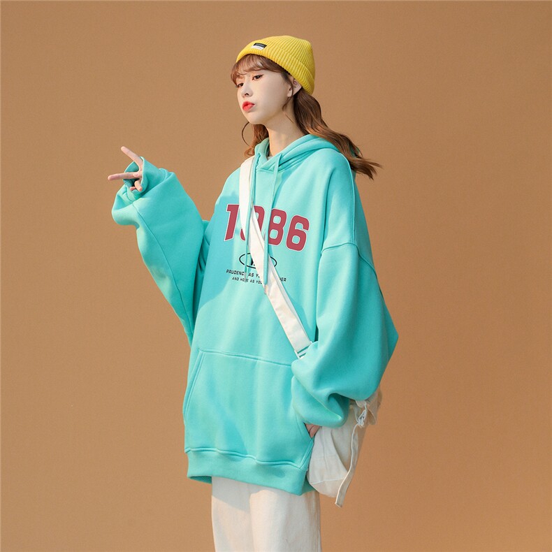 中性风23秋冬时尚百搭宽松字母印花套头连帽卫衣W254P35控58,男装卫衣,A247A