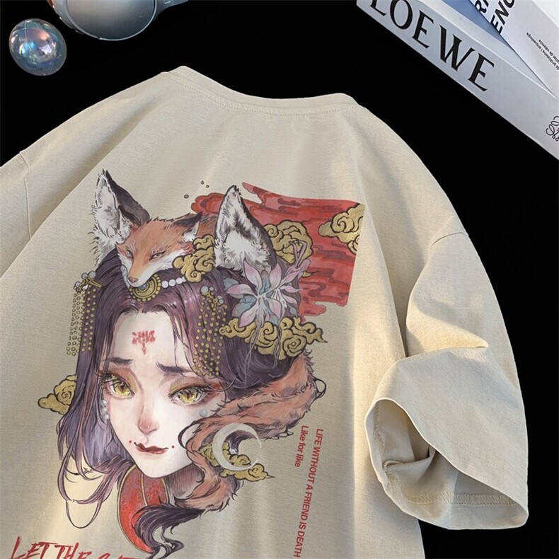 新款印花V领T恤舒弹棉凉感短袖男夏CT110-P33,男装T恤,星座517A-3