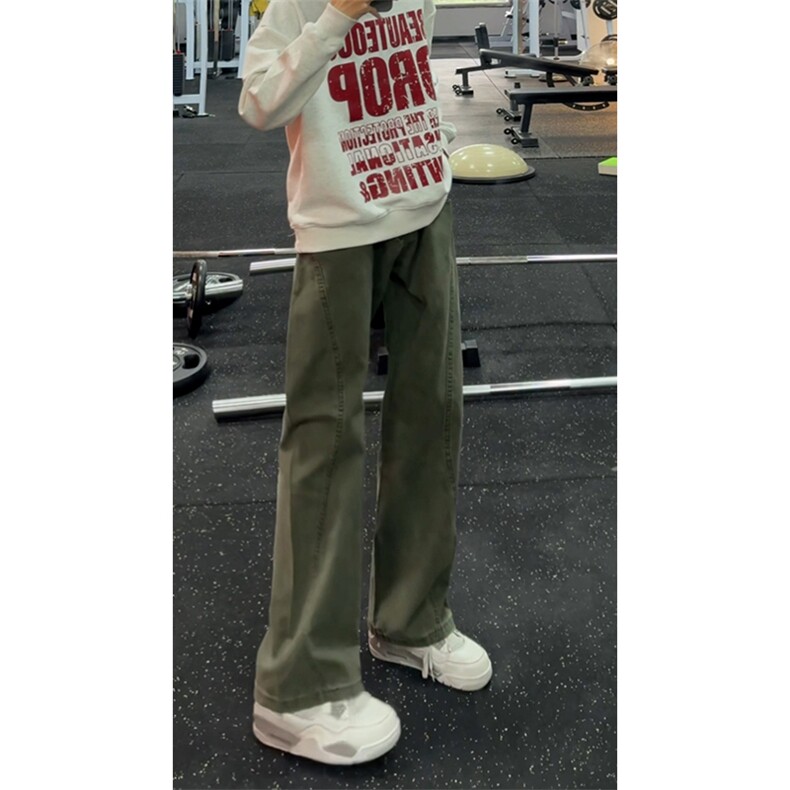 B221美式ins高街暗黑休闲宽松做旧牛仔裤LK24400-特P52控88,男装牛仔裤,电商B221