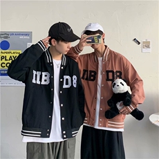 新款外套男春秋韩版ins潮流情侣装男士夹克宽松棒球服WT814-p50，男装夹克，星座1008