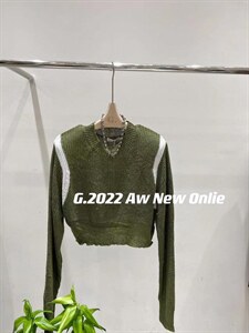 新款针织上衣 均码 现货图片