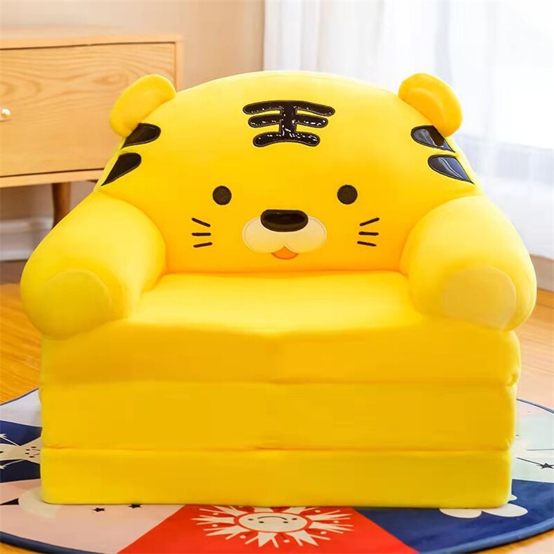 老虎沙发座椅爆款精品榻榻米软榻沙发，广煊毛绒玩具厂