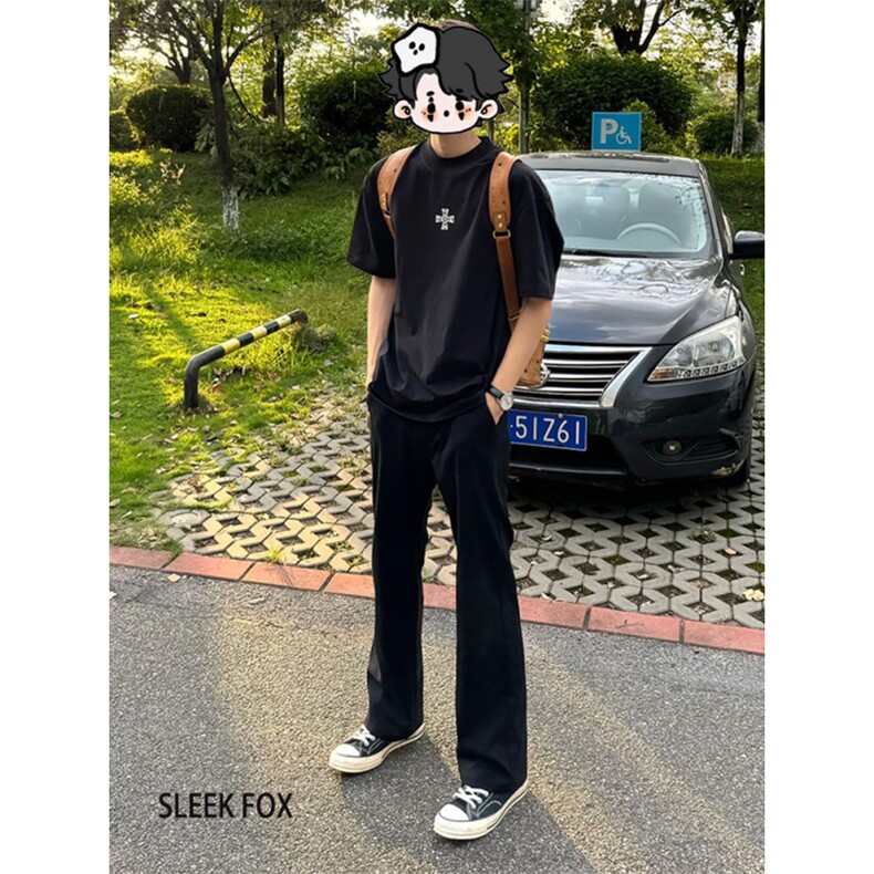 1506A/GTK022半松紧微喇叭裤0/P41图片