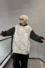 B225-A6602-P58-X79-美式脏脏连帽卫衣--聚酯纤维，男装卫衣，电商B225